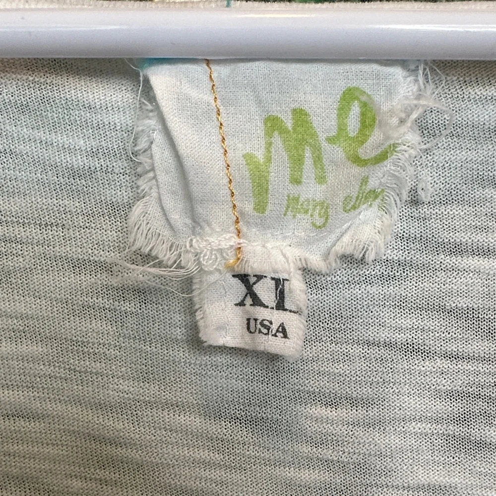 ME Mary Ellen White Long Sleeve Top XL - Picture 5 of 6